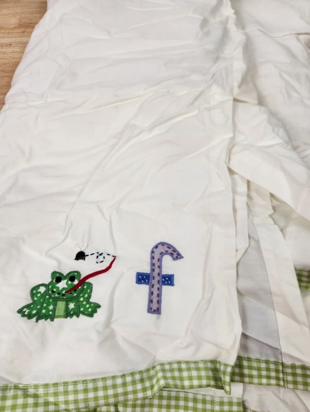 Pottery Barn Kids Alphabet Crib Bed Skirt 28
